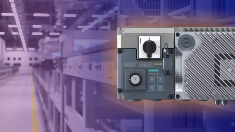 Variador de velocidade Siemens G115D aplicado em sistema de automação industrial